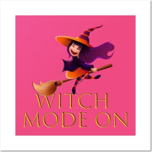 Witch Mode On Posters and Art